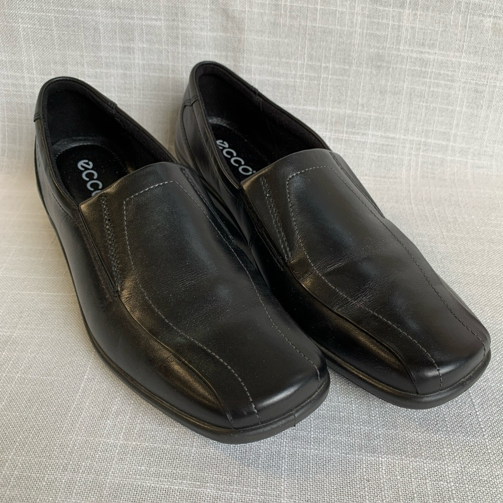 Ecco Womens Shoes Shade Slip On Comfort Black Size 9 / 9.5 NIB EU 40